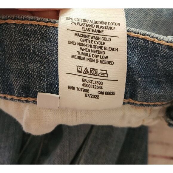 Hudson Kass High Rise Straight Ankle Jeans Size 24 NWT - Picture 9 of 9